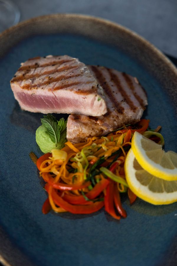 Guests enjoying Dalmatian dishes at Navi Konoba